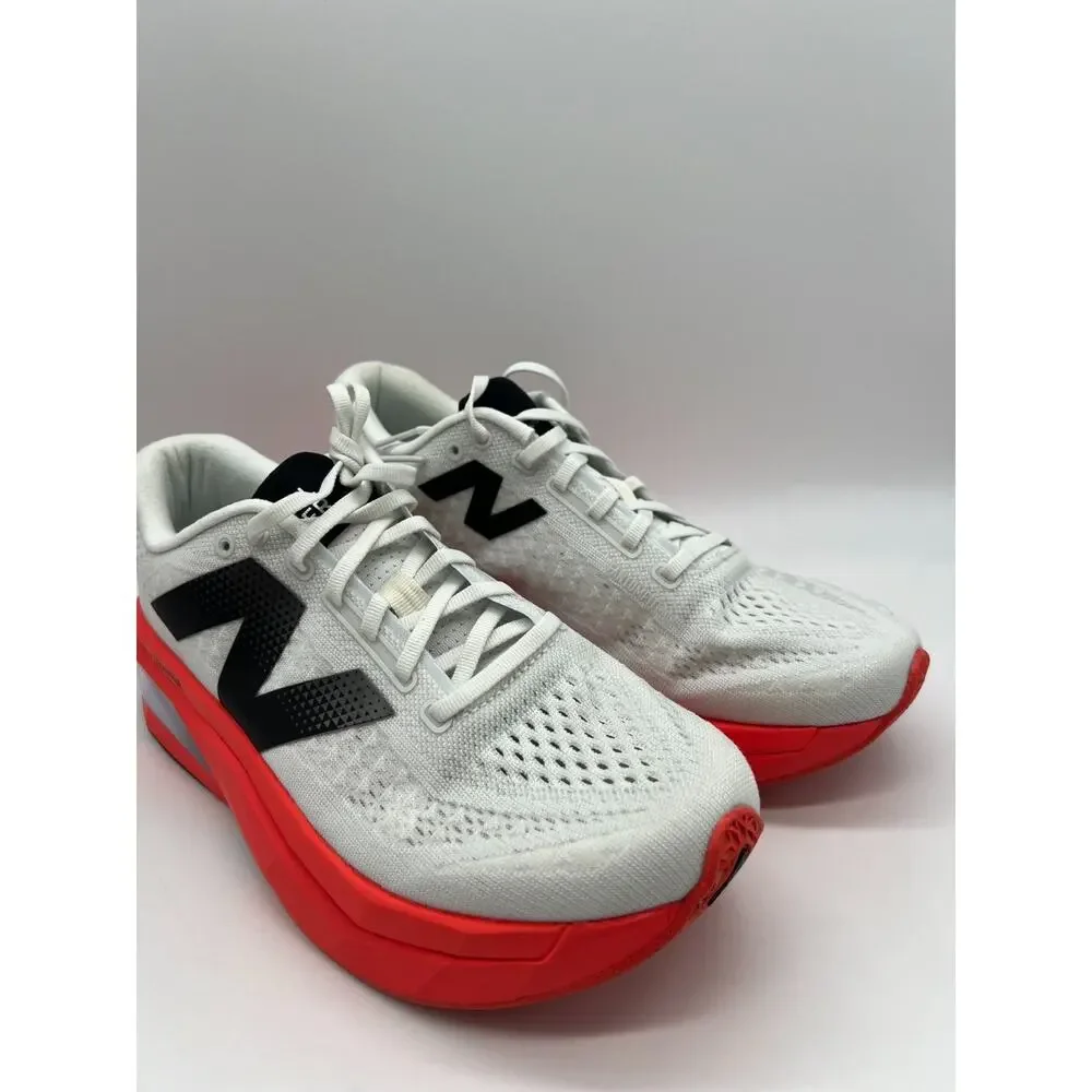 New Balance FuelCell SuperComp Trainer v3 Urgent Red Sea Salt Black Men 10.5..